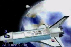 NASA Space & Tether Animation