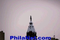 William Penn Looking Over Philadelphia